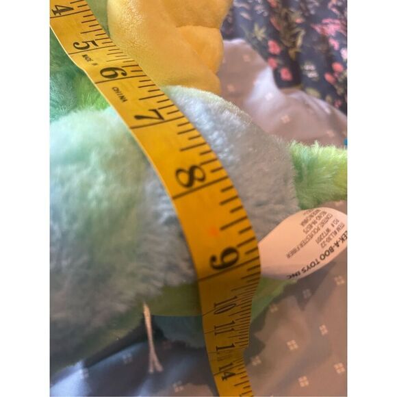 Peek-a-boo Toys Inc Kids Multicolor Polyester Fiber Dragon Plush Toy - Picture 8 of 10